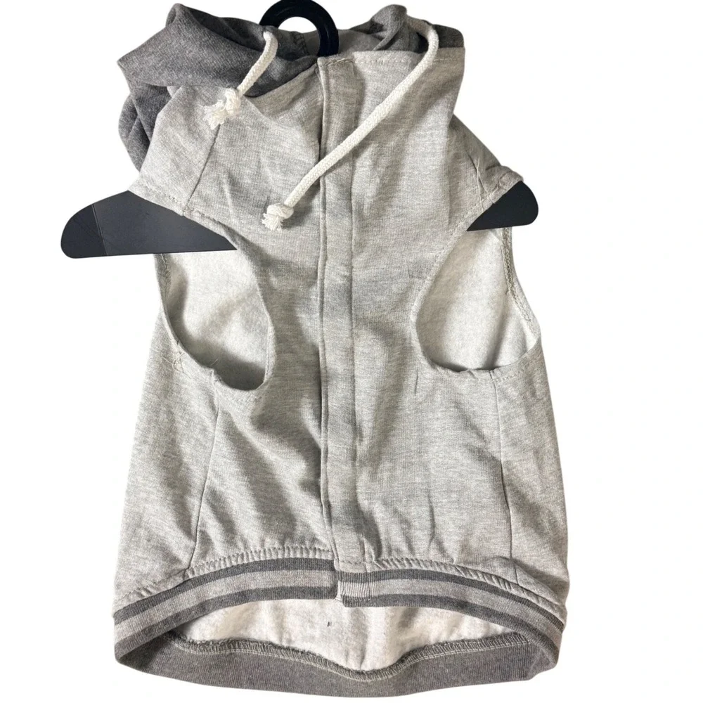 Penn State Nittany Lions Pet Hoodie Dog Sweatshirt Gray Navy Blue NWT Size M